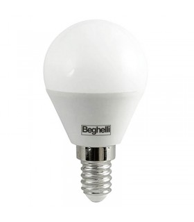 Beghelli LED-Kugellampe Opale 3,5W E14 3000K warmes Licht 56962