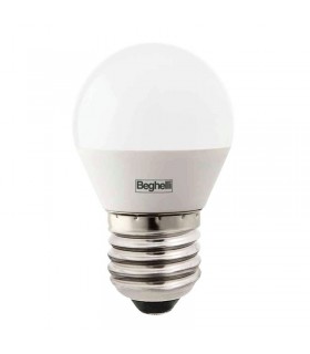 Beghelli LED-Kugellampe opal 3,5W E27 3000K warmes Licht 56964