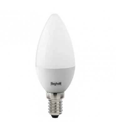 Beghelli Oliva LED Opal Lampe 3,5W E14 3000K warmes Licht 56966