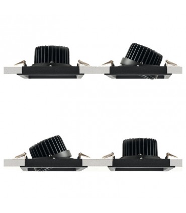 Strahler einbau-Biffi-Licht MYRA 4000K 2X18W Weiß 5622.2.18.40.08