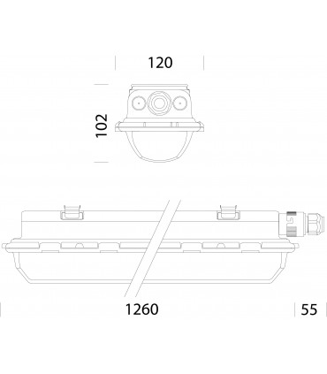 Disano LED-Deckenlampe THEMA 970 49W 4000K 16473500