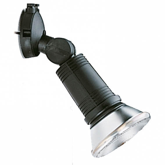 Strahler Disano DAFNE für leuchtmittel PAR38 E27 lampenfassung geeignet farbe schwarz 43180100
