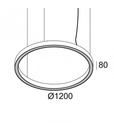 Aussetzung Kronleuchter Delta Light SUPER-OH! Weiß