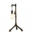 Lutec AMACORD Tischleuchte Braun, 1-flammig 255682