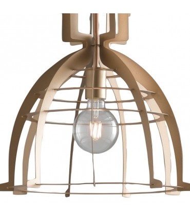 Fan Hängenleuchte Gold 1XE27 I-URBAN-S40