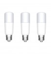 Ge Tungsram 9W 3000K LED-Röhrenglühlampen, E27 Anschluss 3 Stücke 93120137