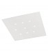 Icone LED-Deckenleuchte Isi Q9 40,5W 3000K Farbe: weiß ISIQ9B
