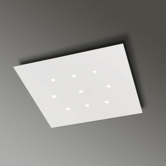 Icone LED-Deckenleuchte Isi Q9 40,5W 3000K Farbe: weiß ISIQ9B