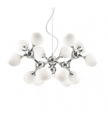 Ideal Lux Pendelleuchte NODI weiß SP15, 15-flammig 082073