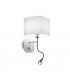 Ideal Lux Holiday Wandlicht weiß AP2 1XE14 IP20 124162