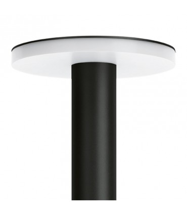 Lombardo satinierter LED-Diffusor LINE 220 30LED 1350 Lumen 4000K schwarz LL113100N