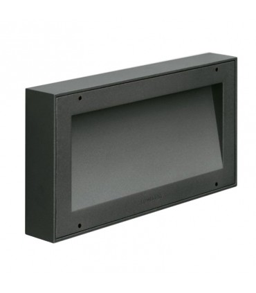 Lombardo LED-Wandeinbauleuchte KOI 220 LED 1300 lumen 4000K anthrazitfarben LL121010N