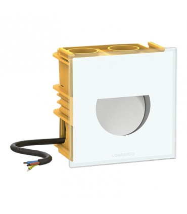 Lombardo viereckiges LED-Einbaulicht 2W LED 4000K weiß LL125112N