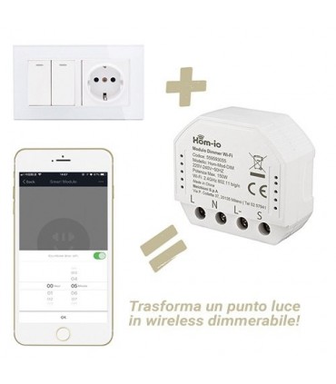 Melchioni HOM-IO 150W Hausautomatisierungs-Dimmermodul 559593055