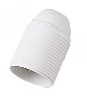 Master-Lampenfassung E27 weiß mit Gewinde 00513