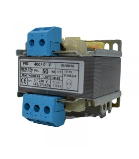 CTA einphasiger Trenntransformator 500VA 400V/115-0-115 TMI4K0.50