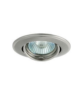 Nobile verstellbare LED-Einbauleuchte GU10 gebürsteter Nikel 4112/H/NS