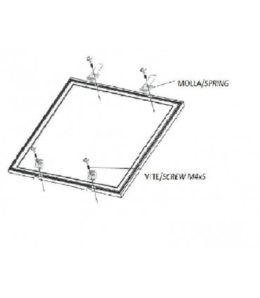 Nobile Federsatz für vertiefte Platten für lpx66 AX1/66