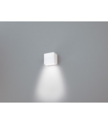 Applique Nobile Brick bianco LED 9W 3000K IP65 810 lumen BA10/1A/3K/W