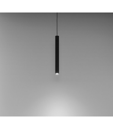 Nobile Rohr LED-Leuchte 7,5W 3000K H300 D30 Farbe: Schwarz DL030/NE