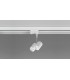 Nobile verstellbarer 2X5W LED-Strahler für Schiene 3000K weiß R27/3K/40