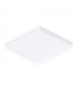 Novalux quadratische LED-Deckenleuchte Luna, weiß 19W 3000K IP44 104305.01
