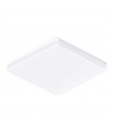 Novalux quadratische LED-Deckenleuchte Luna, weiß 19W 3000K IP44 104305.01