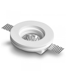 Poliplast Gipsstrahler rund für GU10 Lampen 100mm 400720