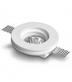 Poliplast Gipsstrahler rund für GU10 Lampen 100mm 400720