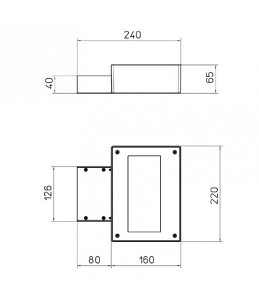 LED-Lampe Side SOLARIS MCL 67950-LBN