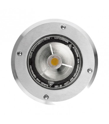 Unterputz montierte OLODUM MIDI 10W 3000K IP67 E8272-LBC-FL Seitliche MIDI-Schrittmarkierung