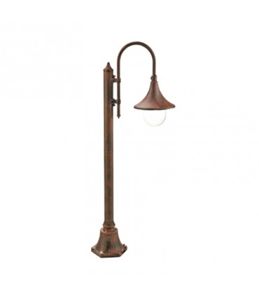 Sovil Lampara Straßenlampe Sockel E27 Farbe Rost-Effekt 938/11