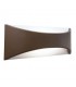 Sovil Moon große braune LED-Wandleuchte 12W 4000K IP65 99108/27
