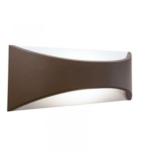 Sovil Moon große braune LED-Wandleuchte 12W 4000K IP65 99108/27