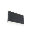 Sovil LED-Wandlicht rechteckige Form grau 14W 4000K IP54 99134/16