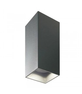 Wandleuchte LED Sovil quadratisch für den außenbereich 12W 4000K Grau 99148/16