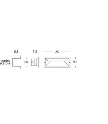 Sovil LED-Einbaustrahler mit Reflexionseffekt 13W 4000K grau 99152/16