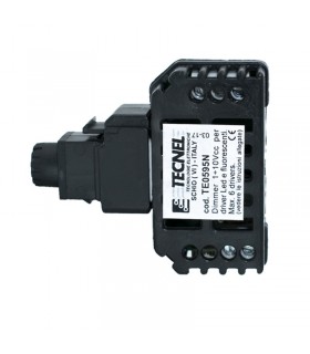 Dimmer Tecnel 1-10 vdc mit schalter 10A Keystone schwarz TE0595.B