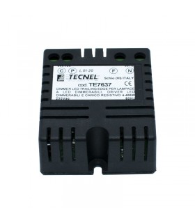 Tecnel Dimmer für Glühbirne und LED-Lichtbänder TE7637