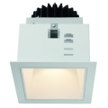 Faro Einbauleuchte Wiva Weißen quadrat-LED 15W WW warmes licht 41100050