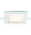 Wiva quadratische LED-Einbauleuchte 215x215mm 21W 3000K 41100112