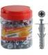 Fischer Wiederverwendbares Glas mit 125 TSC-Schrauben