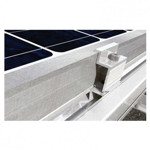 Fischer Aluminium-Endklemme für Photovoltaik mit Rahmen 00571214