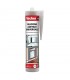Fischer Essig weißes Einkomponenten-Anti-Schimmel-Silikon 280 ml 507189