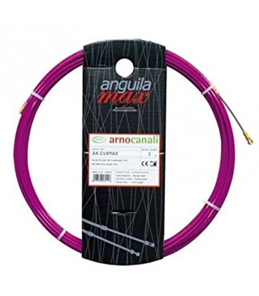 Arnocanali Stahl Abzieher Sonde 14mt 4mm Farbe lila A4.014MAX
