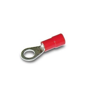 BM Quetschkabelschuhe Ringform mit PVC-Isolation 1,5MM Durchmesser: 4 100 Stk.
