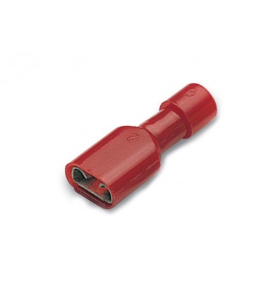 Bm Buchsenklemme vorisoliert, Querschnitt 1,5 für Stecker 4,8x0,5 100 Stück 00193