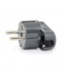 Bticino 2P+T 10/16A Flugstecker und standard Frankreich grau 2016NG