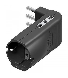 More about Bticino Eckadapter 2 10A Steckdosen 1 deutsche Steckdose und 10A Stecker anthrazitgrau S3615GE