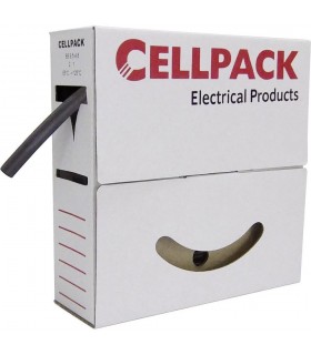 CELLPACK Warmschrumpfschlauch in Abrollboxen schwaz 2,4/1,2 127034